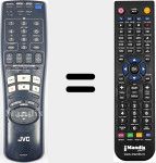 Replacement remote control for PQ21953F (PQ21953F6)