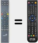 Replacement remote control for R2