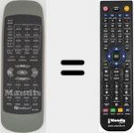 Replacement remote control for RC-200