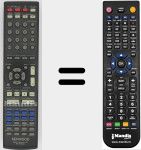 Replacement remote control for RC-R0923J