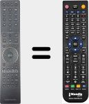 Replacement remote control for RC002PMND