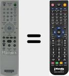 Replacement remote control for RM-SCR50