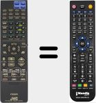 Replacement remote control for RM-SRX8000J