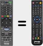 Replacement remote control for RM-YD093