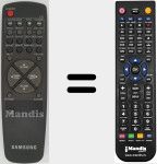 Replacement remote control for AH59-10080E