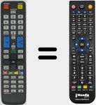 Replacement remote control for BN59-01031A
