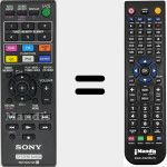 Replacement remote control for RM-AMU145 (149001811)