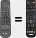 Replacement remote control for SR-167