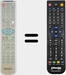 Replacement remote control for BOM005