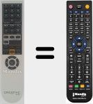 Replacement remote control for RM-900
