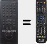 Replacement remote control for I9200BLK