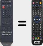 Replacement remote control for LAU005