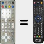 Replacement remote control for STRC-300 (LZ.A6102.001)