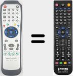 Replacement remote control for MAXIMUM002