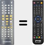 Replacement remote control for PALCO HOME THEATRE (PALCO-HOME-THEATRE)