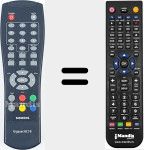 Replacement remote control for RC19