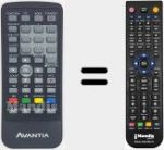 Replacement remote control for REMCON1620