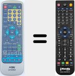 Replacement remote control for REMCON1899