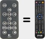 Replacement remote control for S400I