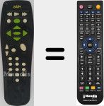 Replacement remote control for Snap001