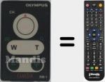 Replacement remote control for RM-1 (13652)
