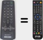 Replacement remote control for RM-Y156 (147563511)