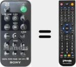 Replacement remote control for RMT-DPF3 (413660801)