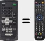 Replacement remote control for RMT-D183 (988511068)