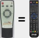Replacement remote control for Clean Fast