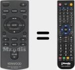 Replacement remote control for RC-A0500