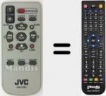 Replacement remote control for RM-V720U (LY21186002A)
