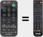 Replacement remote control for RMT-DPF2 (148717311)