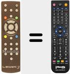 Replacement remote control for REMCON1049