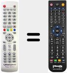 Replacement remote control for REMCON246