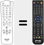 Replacement remote control for REMCON1116