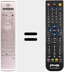 Replacement remote control for REMCON291