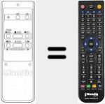 Replacement remote control for REMCON260