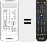 Replacement remote control for 597059E