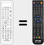 Replacement remote control for REMCON639