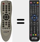 Replacement remote control for REMCON1030