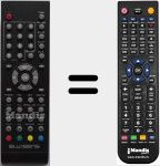 Replacement remote control for GCOVA1028SJ