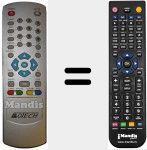 Replacement remote control for REMCON1375