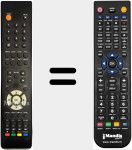 Replacement remote control for COB001