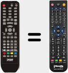 Replacement remote control for AR138