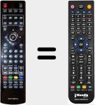 Replacement remote control for DMLED24TB-FHDH3