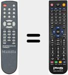 Replacement remote control for REMCON1088