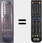 Replacement remote control for TFD1901
