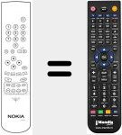 Replacement remote control for REMCON562