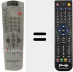 Replacement remote control for RC 45 (759551059300)