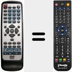 Replacement remote control for REMCON903